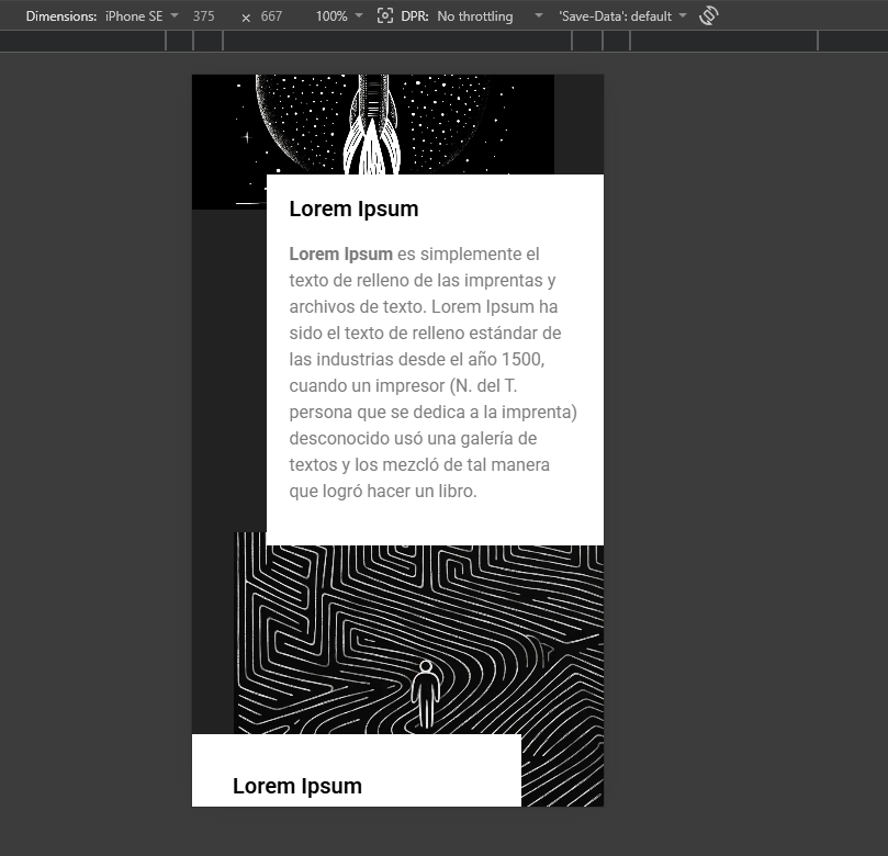 Vista responsive de Elementor Studio